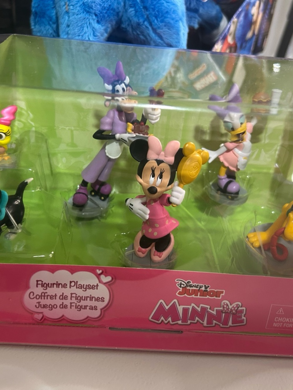 Disney Minnie Mouse Pink and Purple Figurine Playset